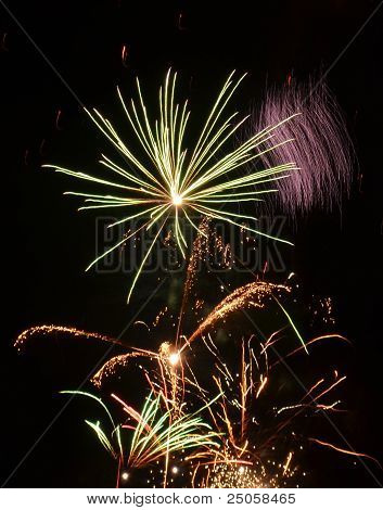 fireworks display