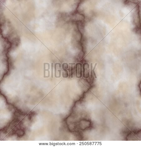 Repeating Vein Marble Slice  Background  - Seamless Texture