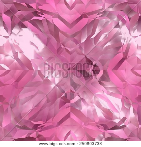 Continuous   Crystal Pattern  - Transprent Brilliance Texture
