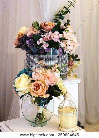 Beautiful Bouquet Of Fresh Summer Flowers