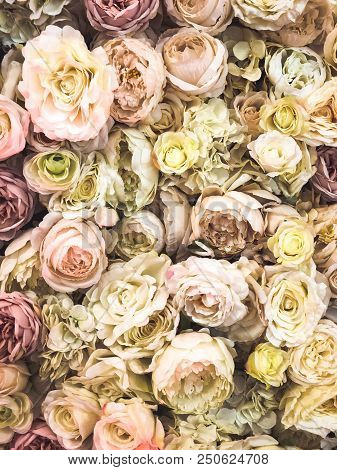 Beautiful Bouquet Of Fresh Summer Flowers