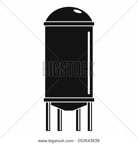 Water Farm Reserve Icon. Simple Illustration Of Water Farm Reserve Vector Icon For Web Design Isolat