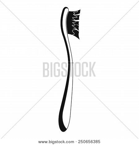 Kid Toothbrush Icon. Simple Illustration Of Kid Toothbrush Vector Icon For Web Design Isolated On Wh