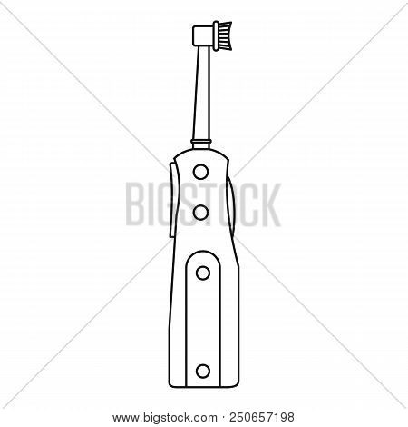 Electric Toothbrush Icon. Outline Illustration Of Electric Toothbrush Vector Icon For Web Design Iso