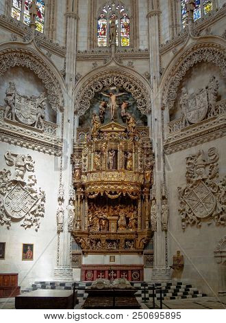 Condestable Chapel (capilla) Of The Cathedral Of Saint Mary - Burgos, Castile And Leon, Spain, 13 Se