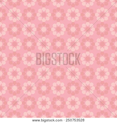 Seamless Flowers Pattern, Abstract Geometric Texture, Seamless Fabric Primt, Decorative Digital Back
