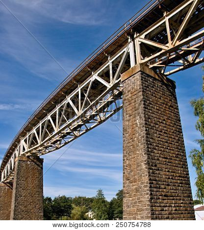 Steel Truss Railroad Bridge, Velke Mezirici, Czech Republic