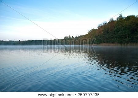 Sunrise On The Kaitra Lake, Latgale Region, Latvia, Europe.