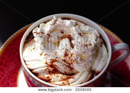 Hot Chocolate With Whipped Cream