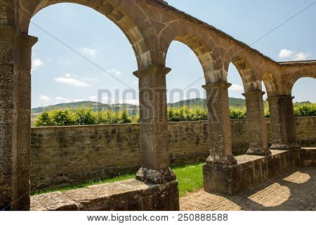 The Hermitage Of Santa Maria De Eunate On The Road To Santiago