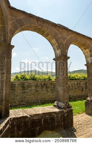 The Hermitage Of Santa Maria De Eunate On The Road To Santiago