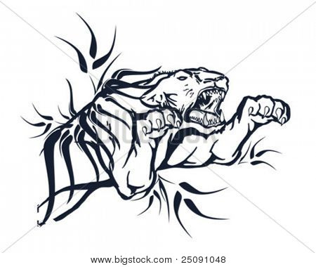 tatuaggio tigre