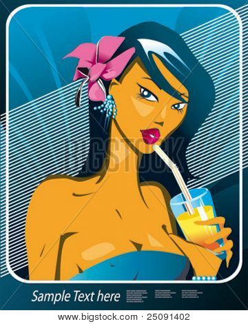 lady cocktail