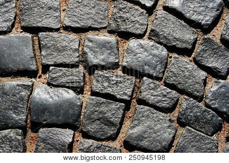 Grey Paving Stone Cover, St Petersburg Russia