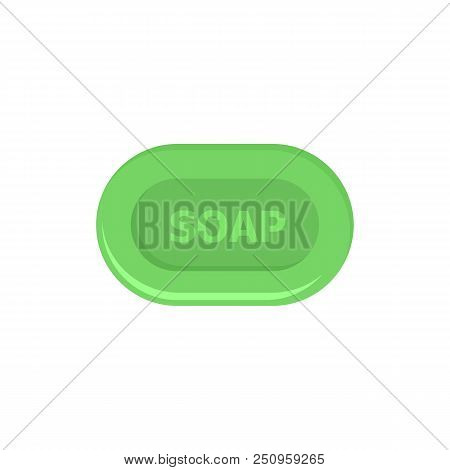 Aloe Soap Icon. Flat Illustration Of Aloe Soap Vector Icon For Web Isolated On White