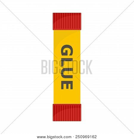 Glue Stick Icon. Flat Illustration Of Glue Stick Vector Icon For Web Isolated On White