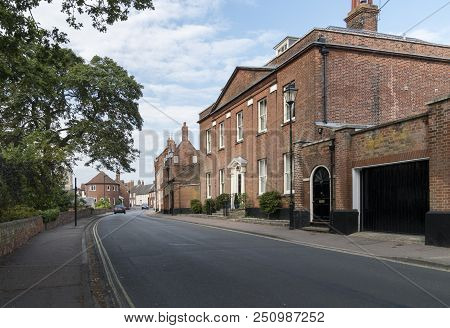 Beccles, Suffolk, Uk, July 2018 - The Old Rectory, Georgian House Built In 1789