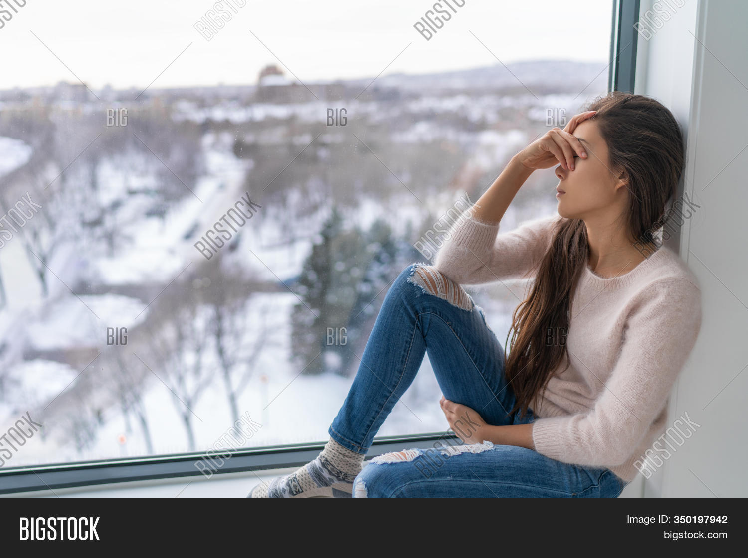 Sad Woman Feeling Image & Photo (Free Trial)