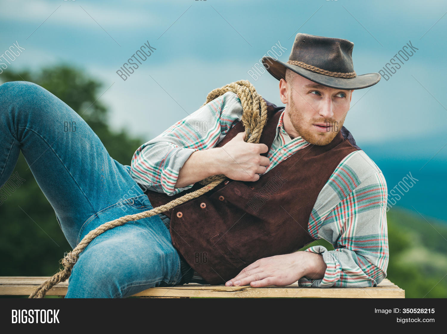 well dressed cowboy