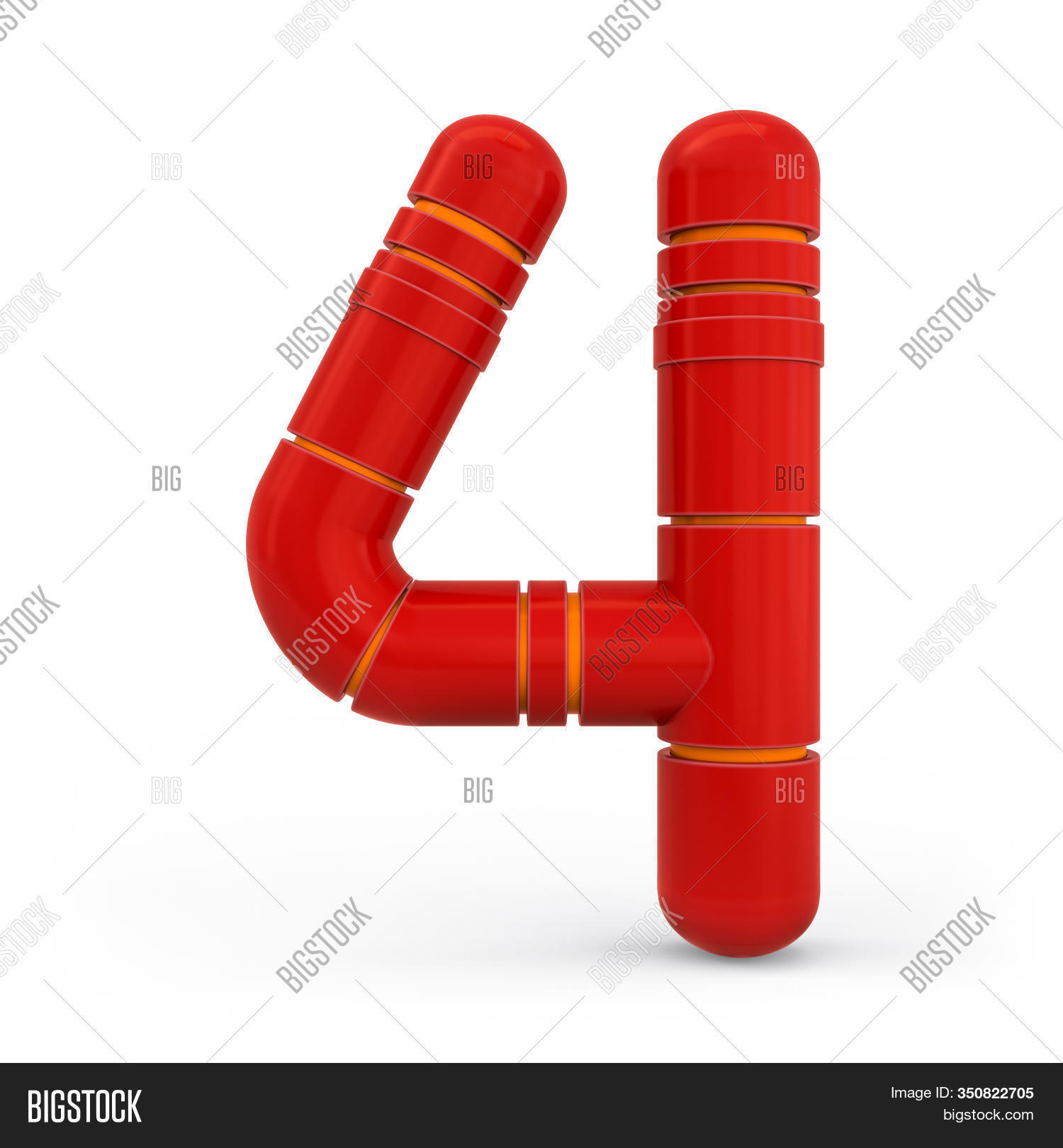 Number 4. Digital Sign Image & Photo (Free Trial) | Bigstock