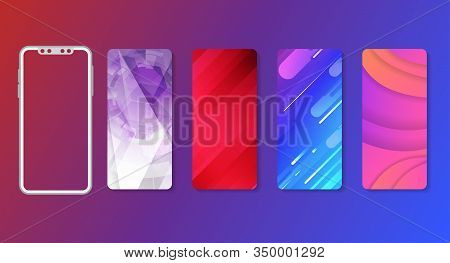 Creative Geometric Wallpaper Mobile. Cool Gradients. Future Geometric Template.can Use For Business 