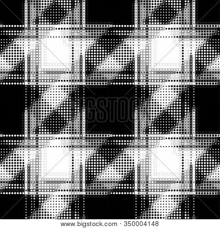 Geometric Abstract Pattern In Low Poly Style.