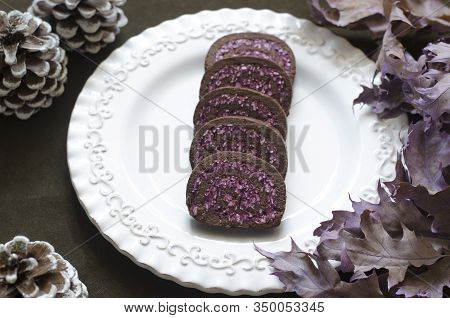 Chocolate Biscuit Roll With Coconut Without Baking