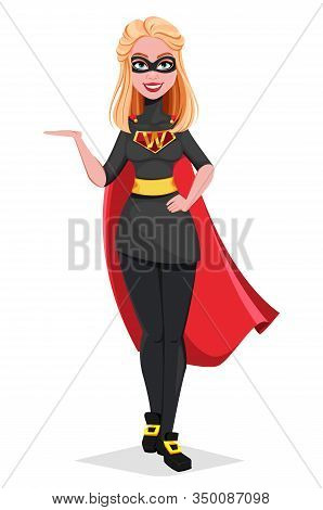 Woman Superhero Cartoon Character