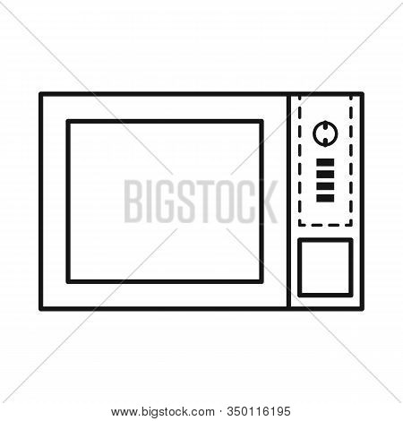 Vector Illustration Of Oven And Convection Symbol. Graphic Of Oven And Microwave Stock Vector Illust