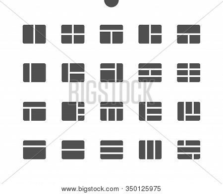 Layout V6 Ui Pixel Perfect Well-crafted Vector Solid Icons 48x48 Ready For 24x24 Grid For Web Graphi