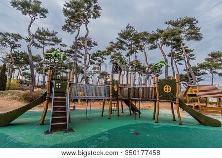 Playground Equipment At Yurim Park