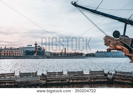 Winter Palace And Hermitage Museum.  Saint Petersburg. Russia.