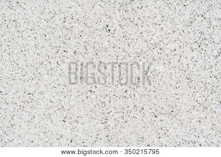 Quartz Surface White For Bathroom Or Kitchen Countertop. High Resolution Texture And Pattern.