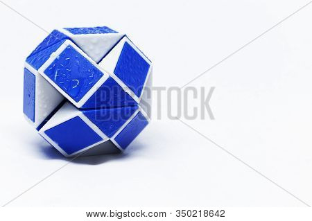 Plastic Toy With Segments That You Can Transform Into A Ball