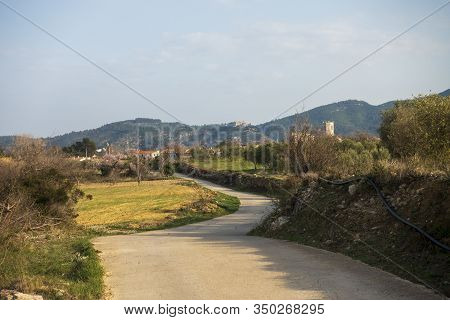 The Surroundings Of The Town Of Sant Mateu