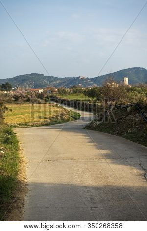 The Surroundings Of The Town Of Sant Mateu