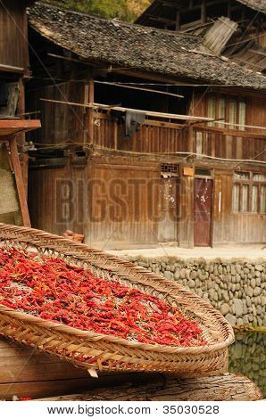 Kina - mindretal Village