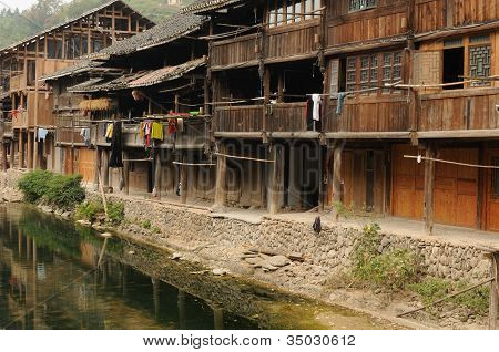 Kina - mindretal Village