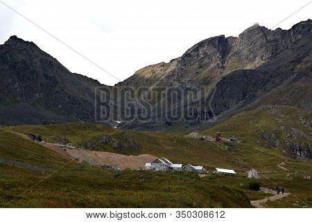 Hatcher Pass (3,886 Ft) Is A Mountain Pass Through The Southwest Part Of The Talkeetna Mountains, Al