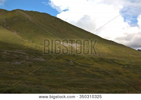 Hatcher Pass In The Talkeetna Mountains Of Alaska