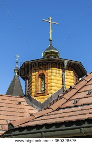 Lesje, Serbia - - August 11, 2019: Lesje Monastery Of The Blessed Virgin Mary, Sumadija And Western 
