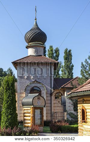 Lesje, Serbia - - August 11, 2019: Lesje Monastery Of The Blessed Virgin Mary, Sumadija And Western 