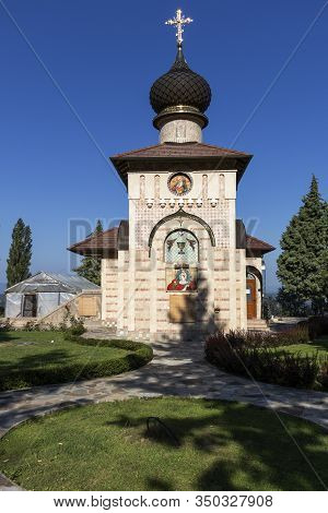 Lesje, Serbia - - August 11, 2019: Lesje Monastery Of The Blessed Virgin Mary, Sumadija And Western 