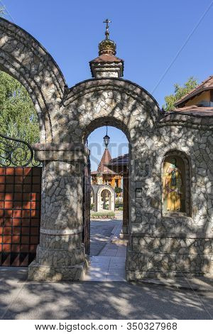 Lesje, Serbia - - August 11, 2019: Lesje Monastery Of The Blessed Virgin Mary, Sumadija And Western 