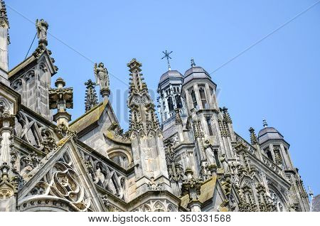 St. Johns Cathedral In Hertogenbosch, North Brabant, Netherlands. Dutch Gothic Architecture, The Lar
