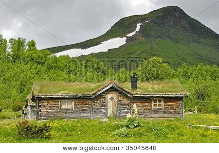 Old wooden house