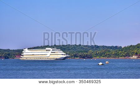 Luxury Floating Casino Ship In Mandovi River In Goa