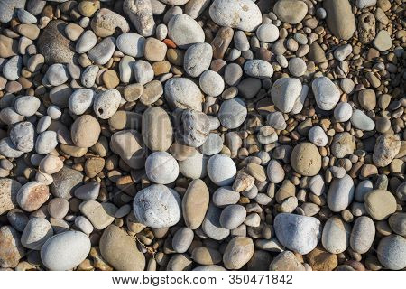 A Background With A Lot Of Stones