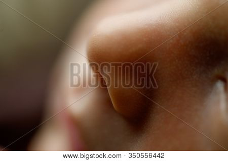 Newborn Baby Macro Nose