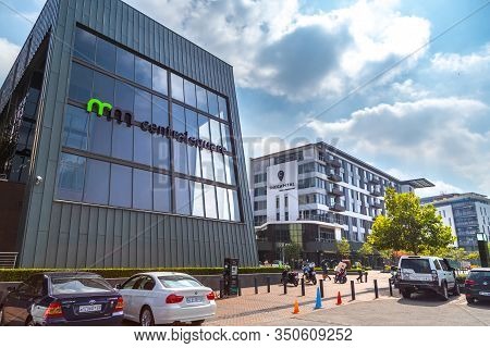 Pretoria, South Africa, 29th January - 2020: Front Entrance To Shopping And Entertainment Complex